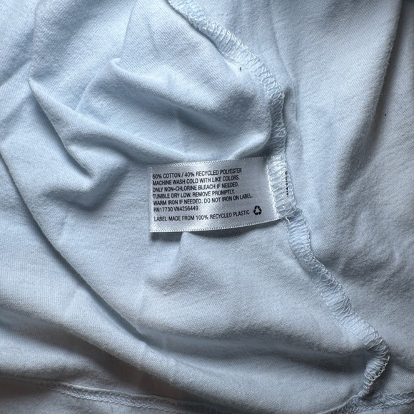 Goodfellow & Co. Men’s Comfort Wear T-Shirt Light Blue Crewneck Size XL - Picture 6 of 7